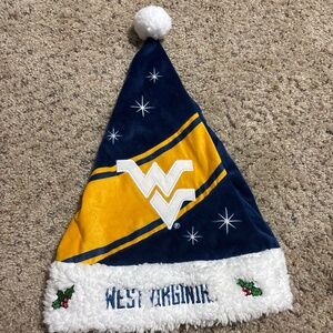 West Virginia Santa hat